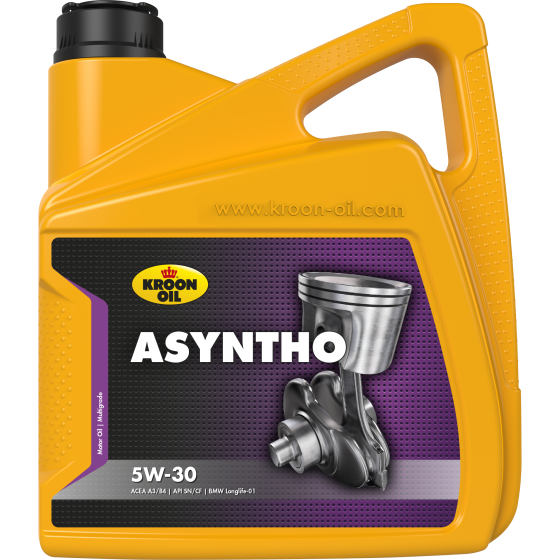 Масло моторное Kroon-Oil Asyntho 5W-30 4 л 34668, Масла моторные